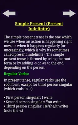 English Tenses android App screenshot 0