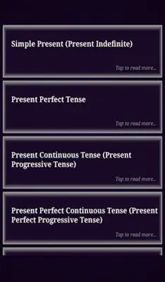 English Tenses android App screenshot 5