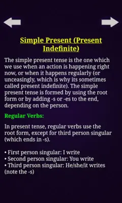 English Tenses android App screenshot 8